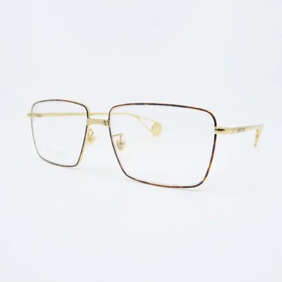 Gucci GG0439O 006 55mm Gold/Gold Metal, New Unisex Eyeglasses Frames. - Picture 4 of 8